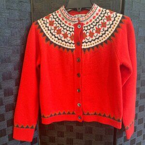 Alex Mill Red Cardigan